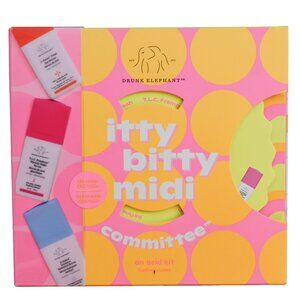 Drunk Elephant Itty Bitty Midi Committee 3-Piece Set NEW
